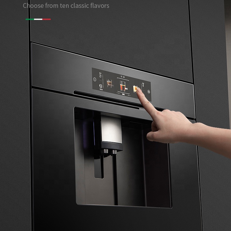 built in coffee and espresso station for home