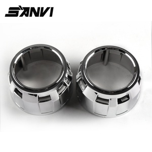 Sanvi 2.5 Inch Shrouds for S8 Bi LED Lens Auto <b>Lighting</b> Car Accessories Compatible With Halogen & Xenon Headlights - Product Image 3
