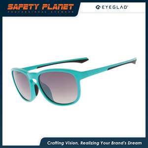 Gafas de sol personalizadas a prueba de rayos ultravioleta Gafas de sol polarizadas retro Mujeres con puntas de goma suave - Product Image 2