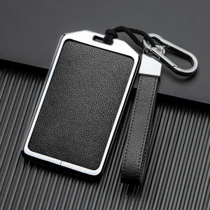 Funda protectora completa de metal para Tesla Model 3 Y tarjetero, funda protectora para <span class=keywords><strong>mando</strong></span> a distancia de <span class=keywords><strong>coche</strong></span> - Product Image 1