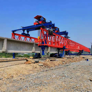 Good Standard Heavy 100 Ton Truss Type Single Girder Steel Launcher <b>Crane</b> Motor/<b>Engine</b>/Gear Remote Control ISO9001 Popular Gener - Product Image 1