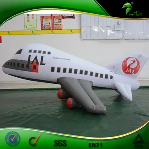 كبيرة طائرة هوائية قابلة للنفخ سرير قابل للنفخ لحمامات السباحة الكرتون طائرة ركوب على نفخ الطائرات الطائرة