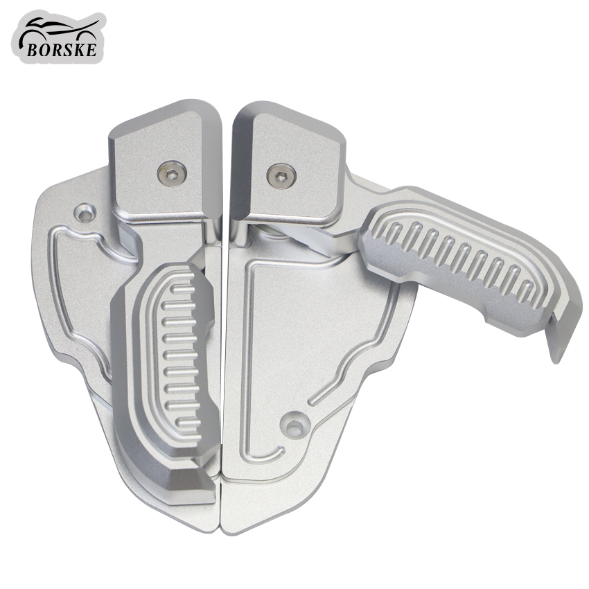 Splihome Bike Mtb Foot Pegs Strongly-Built Axle Aluminum Bicycle