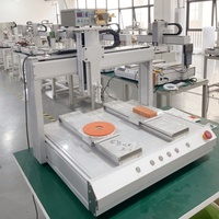 Machine de distribution péristaltique de bureau 5 axes distributeur rapide de colle machine à colle industrielle robot étiqueteuse à colle froide