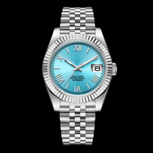 Montres pour hommes avec mouvement mécanique automatique NH35 du Japon, verre saphir, personnalisables avec logo, cadeaux pour la Saint-Valentin - Product Image 5