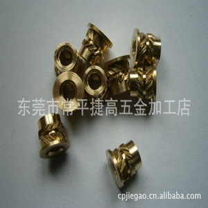 Tuercas de cobre M3 M4 M5 con rosca completa, material H59, mecanizadas por CNC, métricas, rosca derecha, cuerpo soldado, piezas no estándar - Product Image 2