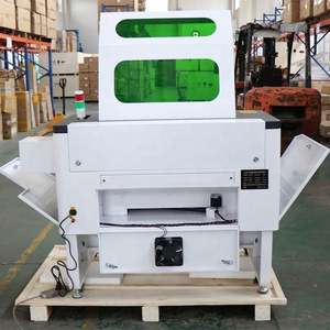 SIHAO 700*500mm 80W CO2 Laser graveur/coupeur Machine à portique facile à utiliser pour acrylique cristal bois verre EU/US 1 an DXF nouveau - Product Image 4