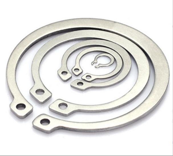 Manufacturer Silver Black Retaining Rings for Shafts DIn471 Circlip