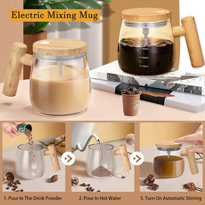 Taza de Café Eléctrica Autoagitadora de Larga Duración y Alta Calidad, Taza Mezcladora Automática para Mezclar Bebidas de Forma Conveniente - Product Image 6