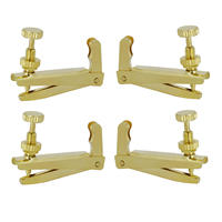 HUASHENG Manufacturers Direct Sales Violin Accessories 4 Sets 3/4-4/4 Violin Fine Tuner