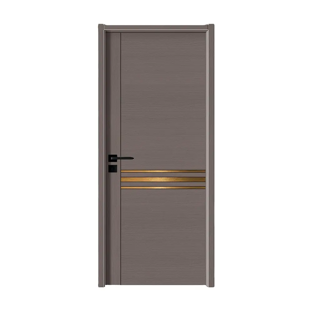 BOWDEU DOORS Solid Teak Wood Door For Houses Price Interior Wooden Door Designs Bathroom Bedroom Latest Design Pictures