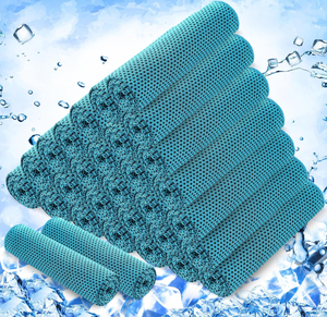 Custom Logo Printed Quick Dry Polyester Microfiber Ice Cooling Neck Towel Instant Cold Sports Gym Workout Towel - Product Image 1