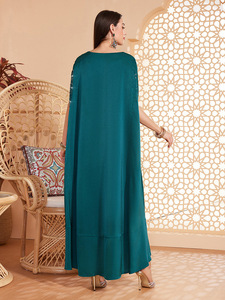 ชุดอาบายะผ้าโพลีเอสเตอร์แห้งเร็วสำหรับผู้หญิง แบรนด์ <span class=keywords><strong>OKA</strong></span> สไตล์ตะวันออกกลาง เหมาะสำหรับงานเลี้ยงและคลับ - Product Image 6