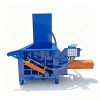 Presse à balles horizontale pour ferraille d'aluminium, compacteur hydraulique pour ferraille de fer, déchets d'aluminium, canettes de bière et de boisson