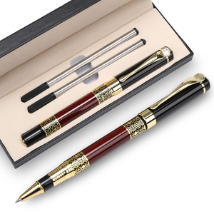 Stylo publicitaire de luxe en métal haut de gamme de style classique chinois, stylo à bille personnalisé avec logo, stylo gel - Product Image 1
