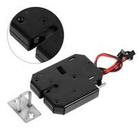 Système de codes-barres électroniques HomTR, casier intelligent pour colis en métal, serrure magnétique pour armoire, mini solénoïde 12V sans clé, entraxe 60mm