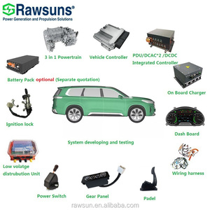 ชุดแปลงมอเตอร์รถยนต์ไฟฟ้า 20KW - 60KW 45KW - 120KW สำหรับรถยนต์รุ่น A00 A0 คลาส B รถยนต์ขนาดกลาง-ใหญ่ SUV ชุดแปลงรถยนต์ไฟฟ้า El - Product Image 3