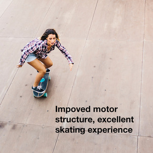 8074 Bürstenloser Elektro-Skateboard mit Leistungsstarken Doppelmotoren Fernbedienung Explosionsgeschützt für Geländeeinsatz 10mm Wellendurchmesser - Product Image 5