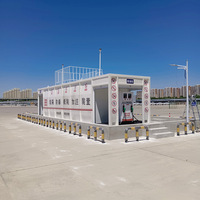 Réservoir de carburant conteneurisé 5000L-100000L, station-service mobile sur skid, double paroi en acier au carbone, CE ISO