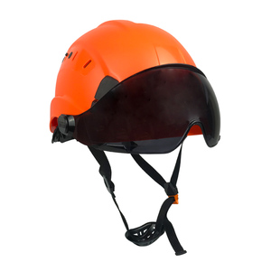 <span class=keywords><strong>Casque</strong></span> de sécurité de <span class=keywords><strong>chantier</strong></span> sans visière ANT5PPE ANSI Z89.1 avec système de suspension à cliquet à 6 points en ABS <span class=keywords><strong>orange</strong></span> - Product Image 2