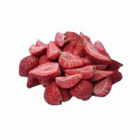 Tranches de fruits séchés, 10 pièces, vrac, couleur figée, fraises