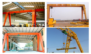 Giàn cần cẩu để nâng <span class=keywords><strong>10t</strong></span> 20t 5t hàng hóa Loại chùm đơn với tốc độ gấp đôi - Product Image 5