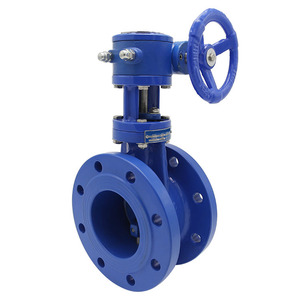 Chất lượng cao Van bướm an toàn kín Van bướm tuabin mặt bích Lập Dị Van bướm - Product Image 1