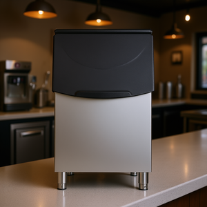 Contenedor de almacenamiento para máquina de hielo de acero inoxidable, capacidad de 250 libras, resistente al óxido, para restaurantes y tiendas de bebidas - Product Image 2