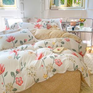 Ensemble <span class=keywords><strong>de</strong></span> literie en microfibre à imprimé reine et roi, drap <span class=keywords><strong>de</strong></span> lit, prix <span class=keywords><strong>de</strong></span> gros, bon marché, 1800 <span class=keywords><strong>de</strong></span> réduction - Product Image 5