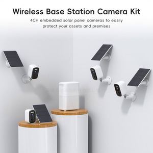 Cámara WiFi Blanca para Guardia de Seguridad, Cámara Inalámbrica 2K para el Hogar, GPS para Auto, Kit E27, Púas de Hierro Forjado, Cámaras Xiaomi, Luces de Jardín para Exteriores - Product Image 3