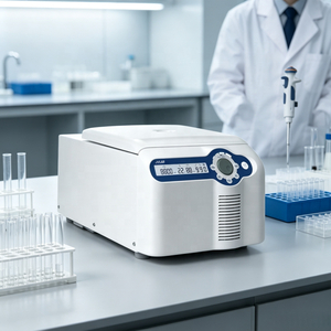 Microcentrifugeuse réfrigérée haute vitesse 15000 tr/min, capacité 0,5 ml/1,5 ml/2 ml/5 ml - Product Image 4