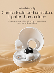 Écouteurs intra-auriculaires sportifs HIFI étanches Bluetooth V5.4, mini, légers, pour le <span class=keywords><strong>sommeil</strong></span>, 30 mAh, TWS, double stéréo, réduction de bruit, sans fil - Product Image 2