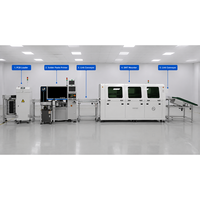 Ligne de production SMT automatique, ligne d'assemblage DIP, machine de placement de composants PCB, four de refusion, équipement de soudage à la vague