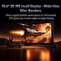Tablet Tangguh FOSSiBOT DT5 10.4-inci 2K IPS Octa Core 8+256GB 11000mAh Pengisian Cepat 66W Android 16 Tahan Air untuk Penggunaan Industri