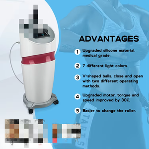 Máquina de Rodillos Internos Profesional <span class=keywords><strong>Tenza</strong></span> S1 de 360 Grados para Adelgazar el Cuerpo y la Cara - Product Image 5