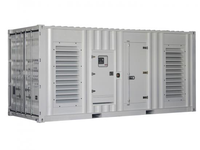 Générateur Conteneur Haute Puissance 2200kW Insonorisé à Faible Bruit pour Grand Centre de Données, Usine, Centrale Électrique Industrielle