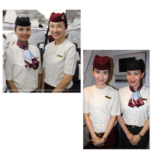 Uniforme de <span class=keywords><strong>pilote</strong></span> sexy pour femmes de haute qualité, manches courtes, 100% coton, costume de <span class=keywords><strong>pilote</strong></span> de ligne - Product Image 3