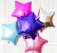 Ballons en forme de coeur/étoile mickey minnie ballon en aluminium ballon à hélium de dessin animé 18 pouces jouet pour enfants décoration de fête d'anniversaire