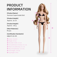 Nouvelle arrivée : poupée de collection articulée à 12 points, poupée de collection pour adultes 14+ pour la vente en gros