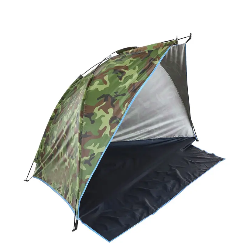 Tenda memancing luar ruangan portabel ZB-008, tenda kanopi pantai