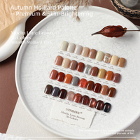 Ensemble de vernis gel Vinimay style automne-hiver, couleur moka, 36 couleurs, certificat MSDS CPNP, collection de vernis gel brun chocolat