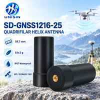 Antenne GNSS RTK active à gain élevé 28dBi, haute précision, hélice, pour UAV, véhicule, bateau, GPS L1 L2 L5, étanche IP67, connecteur RHCP SMA