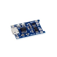 Juqing — chargeur de batterie au Lithium 5V, 1a 18650, Micro USB, Module de chargeur avec Protection, double fonctions TP4056