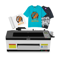 DOMSEM-Impresora de escritorio A3 Dtf de 30cm con cabezal de impresión XP600, máquina de impresión de camisetas de película para mascotas