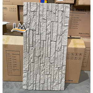 Panel de Roca de PU Impermeable de Alta Simulación para Decoración de Paredes de Villas y Hoteles - Product Image 2