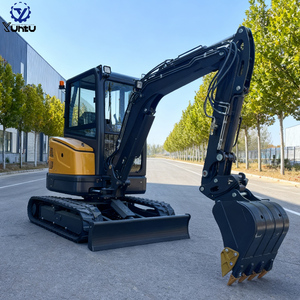 Baru 4ton penggali perayap Mini penggali kuning dengan Euro 5 inti mesin EPA komponen Motor termasuk gigi roda gigi pompa - Product Image 5