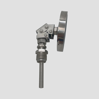 150mm Industrial Stainless Steel Universal Bimetallic Thermometer with IP54 Rating 2C Resolution Mechanized Display
