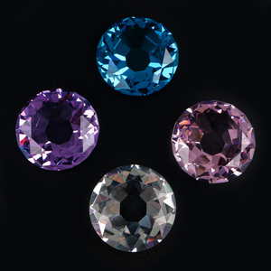 Bol à ongles en verre taillé diamant avec couvercle, récipient pour monomère liquide, coupelle de manucure, outil professionnel pour le nail art en salon - Product Image 3