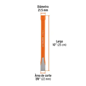 Cincel para Corte en Frío BOX 6 7/8" X 10', TRUPER - Product Image 1