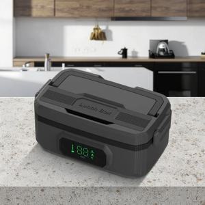 Boîte à lunch électrique portable de grande capacité 1,6 L, batterie 24000 mAh pour voiture, camping en plein air, conservation automatique de la chaleur pour la maison - Product Image 5